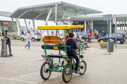 Quadracycle on Lido di Venezia