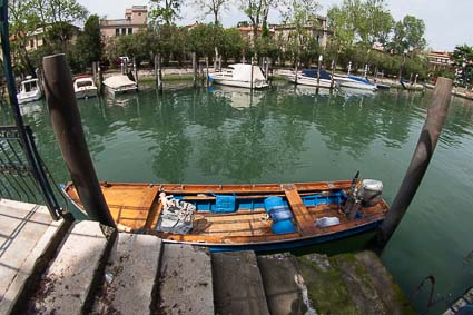 Canal on Lido di Venezia