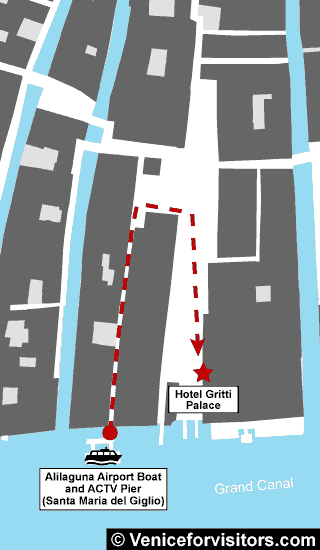 Hotel Gritti Palace map