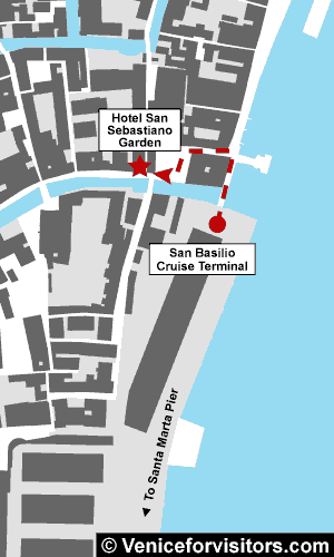 Hotel San Sebastiano Garden map directions