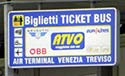 ATVO bigletteria sign in Mestre