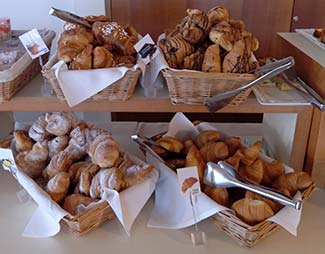 Pastries at Best Western Hotel Bologna