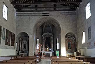 Interior of Mestre Cathedral