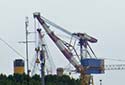 Porto Marghera with Costa stack at Fincantieri Shipyard