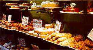 Bakery window in Venice