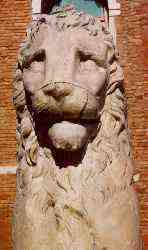 Winged Lion of St. Mark Venice Italy