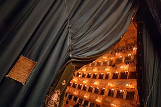 Stage of Gran Teatro La Fenice