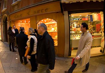 Venice shopping street