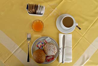 Hotel Continental breakfast
