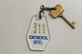 Hotel Continental key