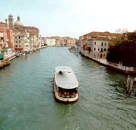 Vaporetto on Grand Canal