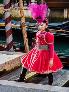 Girl at Venice Carnival