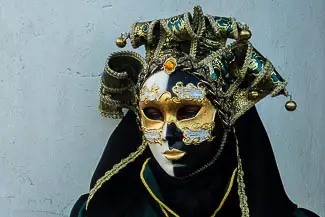 Venice Carnival performer