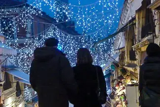 Venice Christmas lights
